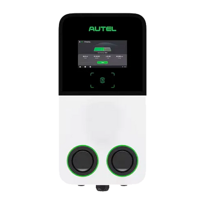 Cargador VE Autel MaxiCharger AC Ultra 2x22kW Doble Socket