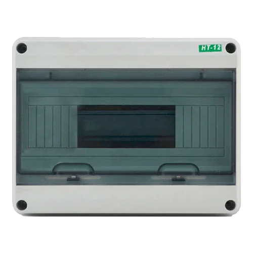 Cuadro Estanco IP65 HT-12WAYS 12 Módulos 1 Fila