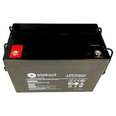 Batería Litio Eleksol 12.8V 100Ah LFP100AHBT Bluetooth