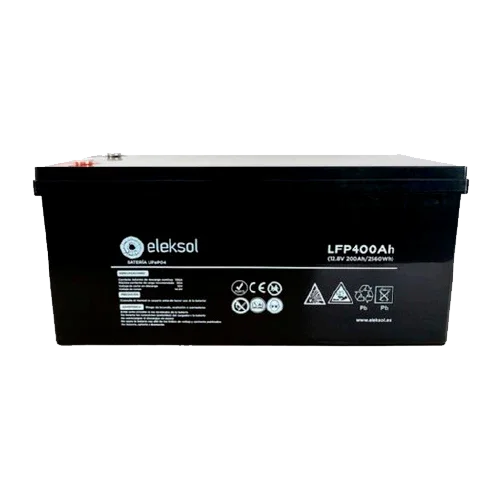 Batería Litio Eleksol 12.8V 400Ah LFP400AHBT Bluetooth