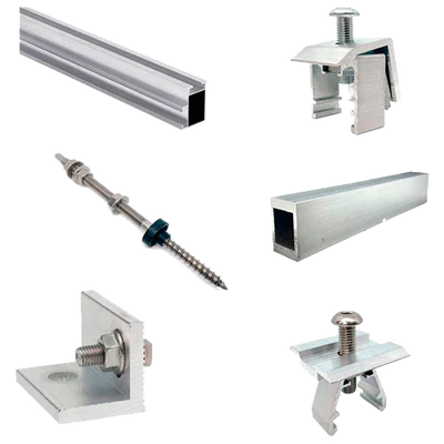 Estructura Aluminio Coplanar Tornillo 9 Paneles