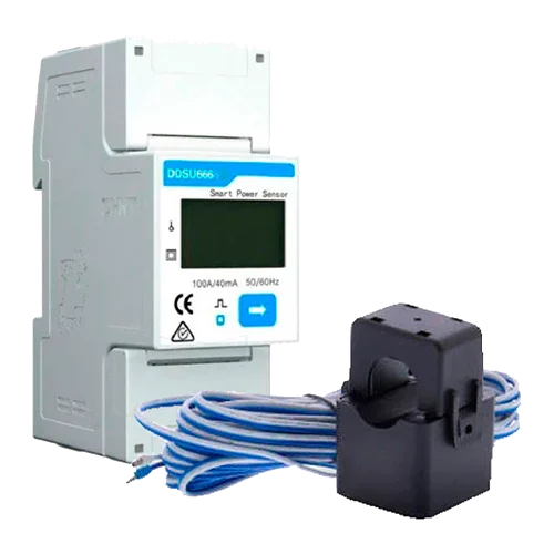 Medidor Monofásico Hoymiles DDSU666 con CT 100A RS485