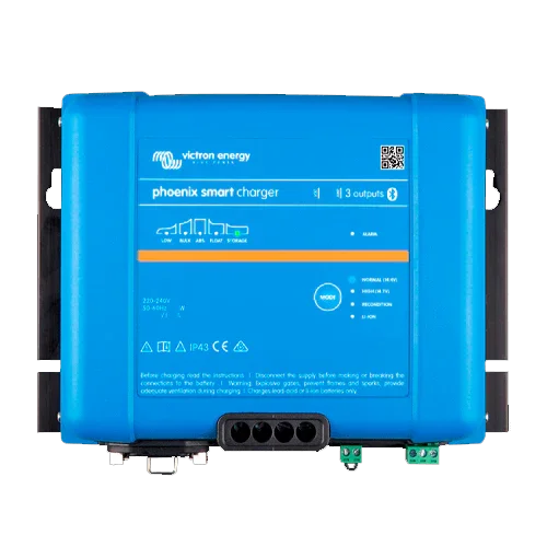Cargador Victron Phoenix Smart IP43 24V 25A (3 salidas) Bluetooth