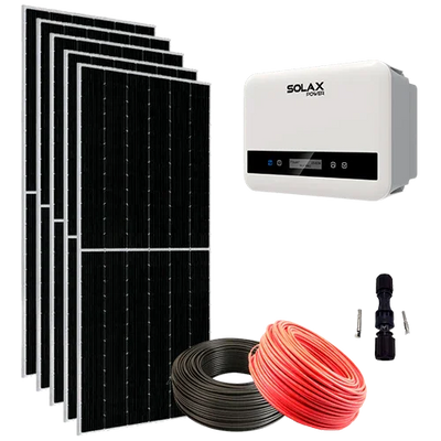 Kit Solar Red 2500W Solax X1-MINI-2.5K-G4 Monofásico