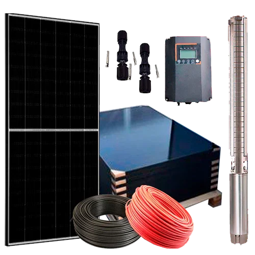 Kit Bomba Solar ZIRI 4SC8-160 5CV 164m 16.2m³/h