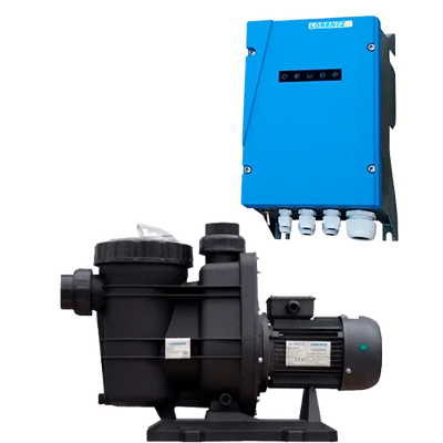 Kit Solar Piscina Lorentz 250m³ PS2-1800 CS-37-1 con Controlador