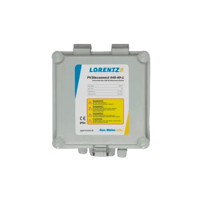 Protección Lorentz PV Disconnect 440-40-1 IP54 40A 1 string