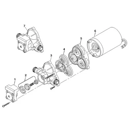 Carcasa con Presostato Shurflo 94-231-20 Serie 2088