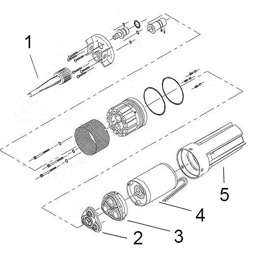 Conector Eléctrico Shurflo 94-136-00 Repuesto Serie 9300