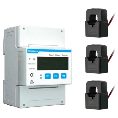 Medidor Energía Trifásico con TC Solax Chint DTSU666-CT