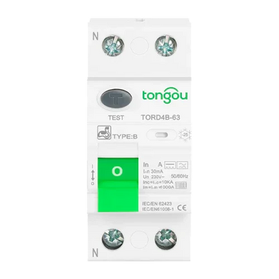 Diferencial Tipo B 2P 32A 30mA Tongou TORD4B-63