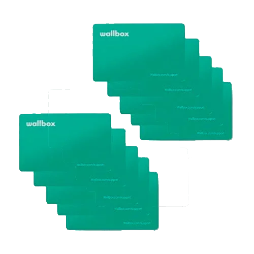 Pack 10 Tarjetas RFID Wallbox para Cargadores VE