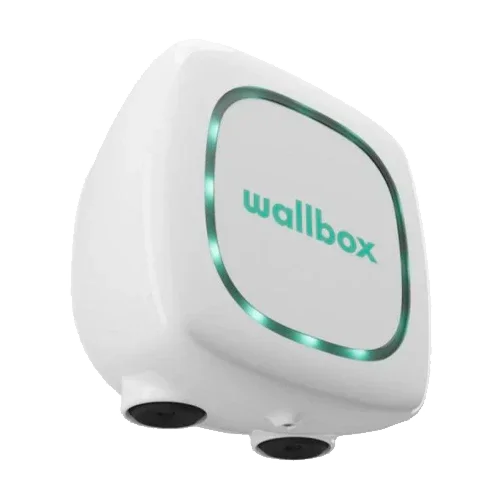 Cargador VE Wallbox Pulsar Max 7,4kW Cable 7m Blanco