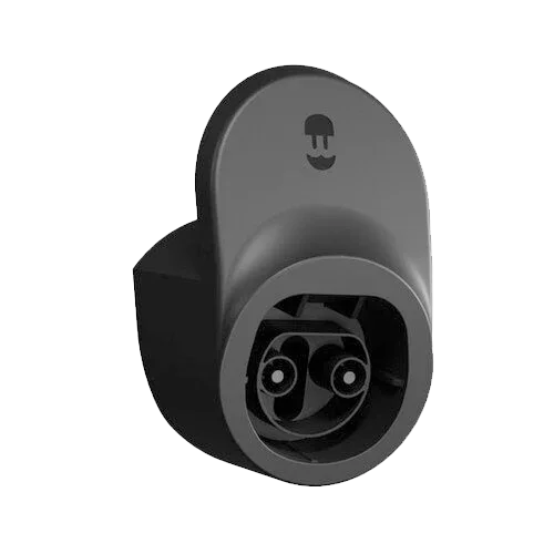Wallbox Soporte para Conector Tipo 2 Negro