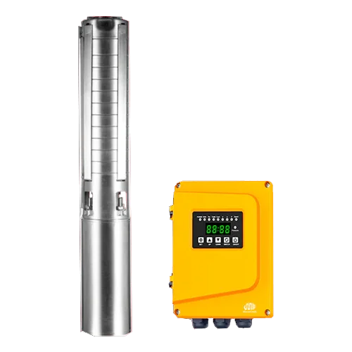 Bomba Solar Híbrida Sumergible ZIRI 3SCP2-110 1.5CV 132m 4.6m³/h