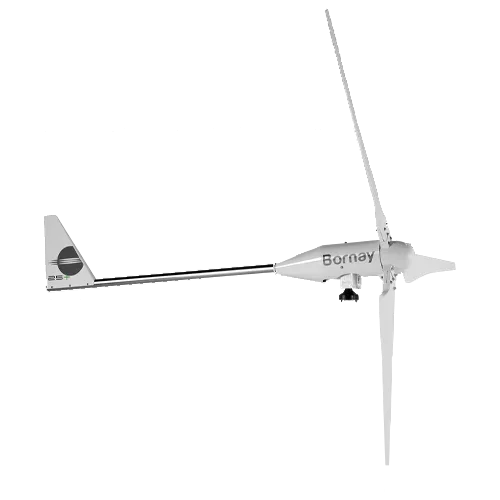 Aerogenerador Bornay Wind 25.3+ 3 Palas 5 kW 220V
