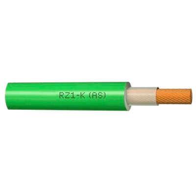Cable RZ1-K Verde 1x10mm² Libre Halógeno 0,6/1kV