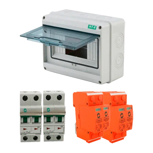 Kit Protecciones 2 MPPT Solar 600V 63A Aurensol