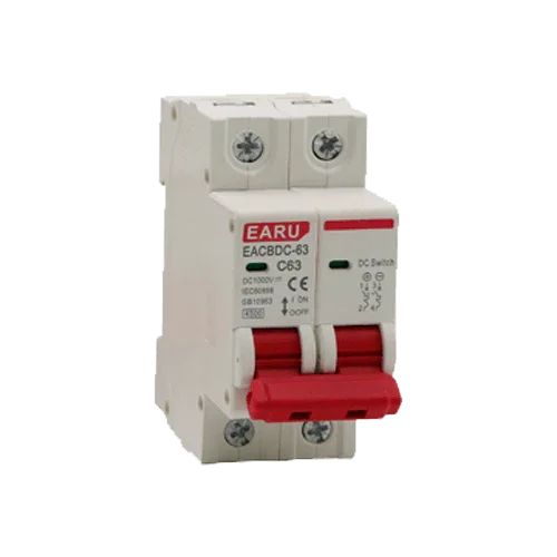 Interruptor DC EARU MCB 1000V 20A 2P