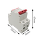 Interruptor DC EARU MCB 1000V 20A 2P