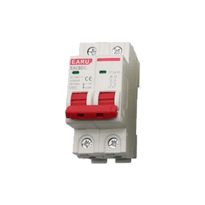 Interruptor DC EARU MCB 1000V 25A 2P