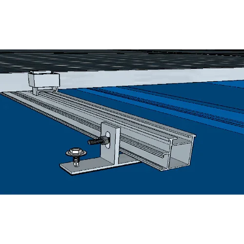 Estructura Aluminio Coplanar Chapa 2 Paneles