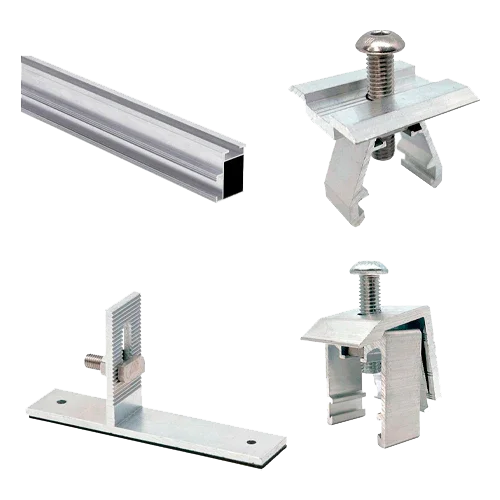 Estructura Aluminio Coplanar Chapa 2 Paneles