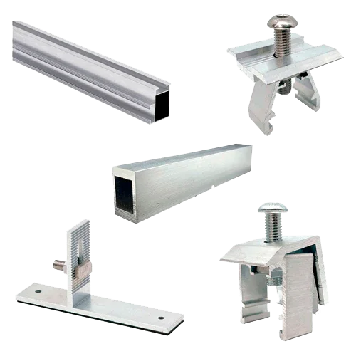 Estructura Aluminio Coplanar Chapa 4 Paneles