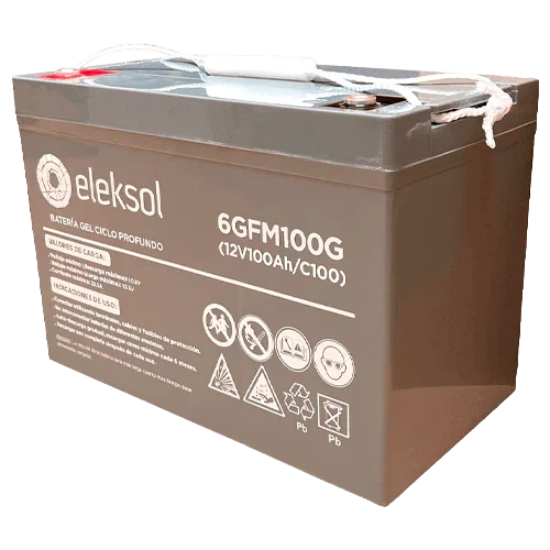 Batería Gel Eleksol 12V 100Ah 6GFM100G