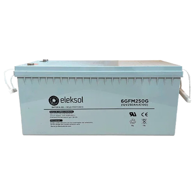 Batería Gel Eleksol 12V 250Ah 6GFM250G