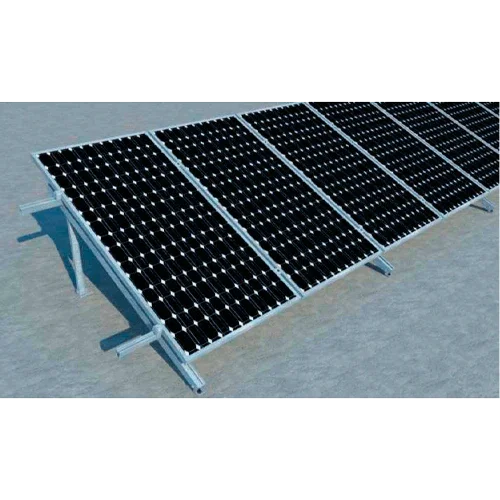 Estructura Aluminio Suelo Plano 10 Paneles
