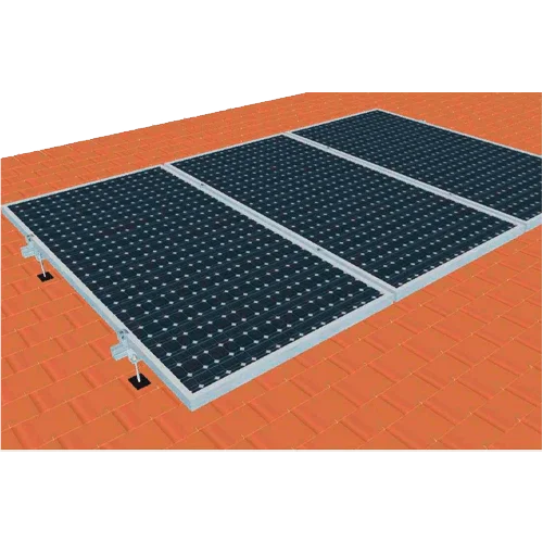 Estructura Aluminio Coplanar Tornillo 6 Paneles