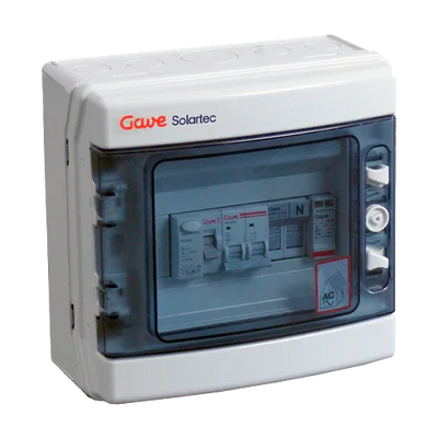 Caja Protecciones AC Monofásico GAVE ACM32SDA 7.4kW 32A 30mA