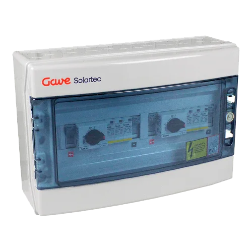 Caja Protecciones DC PV GAVE STM11025P15/2 2 MPPT 1 String 15A 1000V