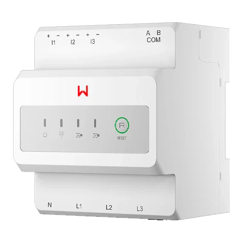 Medidor Trifásico GoodWe GM330 con Entrada para CT Externos