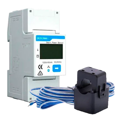 Medidor Monofásico Hoymiles DDSU666 con CT 100A RS485