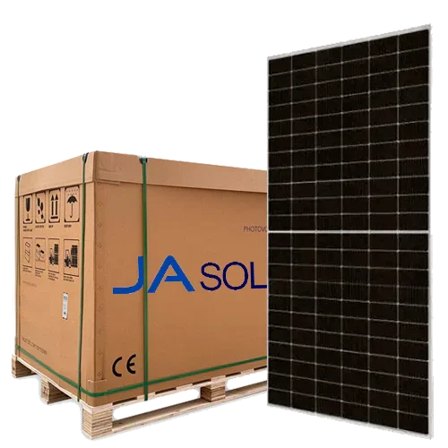 Palet 36 Paneles Bifaciales JA Solar 535W JAM60D42 LB Mono PERC 144 células