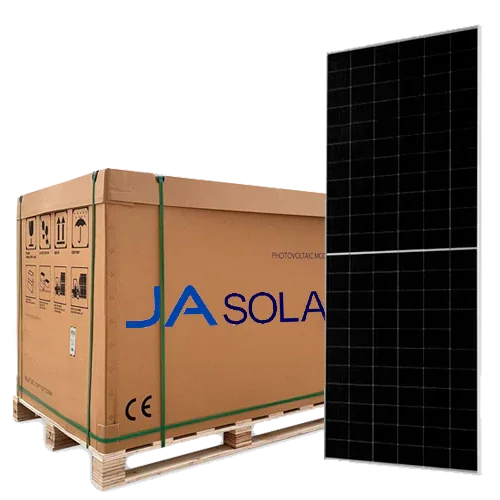 Palet 36 Paneles Bifaciales JA Solar 615W JAM66D45 LB Mono PERC 132 células