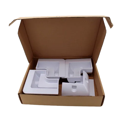 Kit 4 Esquineras Spoiler Blancas para Caravana Solar