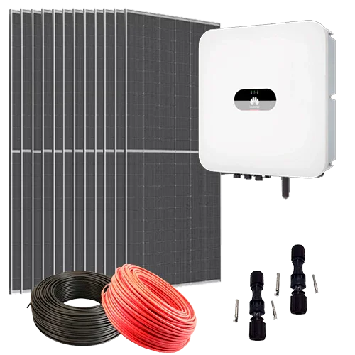 Kit Solar Híbrido Red 6000W Huawei SUN2000L-6KTL-L1 Monofásico
