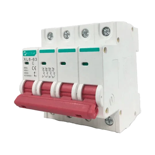 Magnetotérmico XL8-63 4P 16A 400V AC Curva C