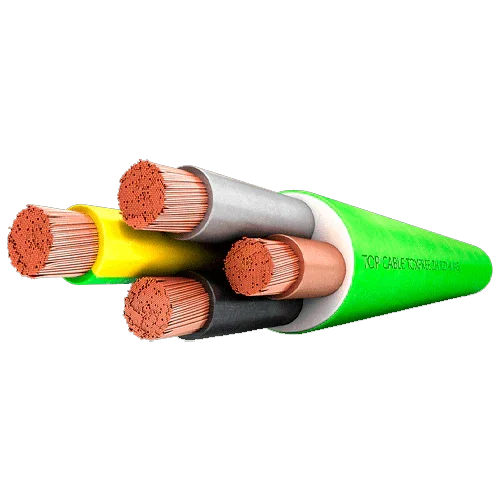 Manguera RZ1-K Verde 4x10mm² Libre Halógeno 0,6/1kV