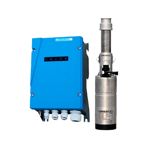 Bomba Solar Sumergible Lorentz PS2-150 AHRE-07S 1,4m³/h 60m helicoidal con controlador
