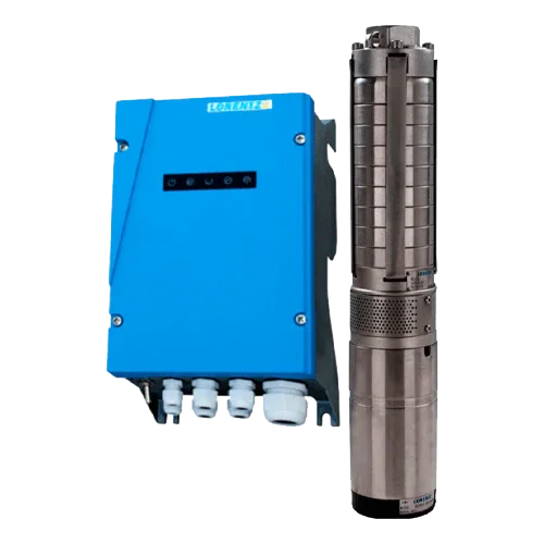 Bomba Solar Sumergible Lorentz PS2-150 C-SJ5-8 4,6m³/h 20m centrífuga con controlador