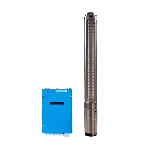 Bomba Solar Sumergible Lorentz PS2-1800 C-SJ1-25 3,0m³/h 140m centrífuga con controlador