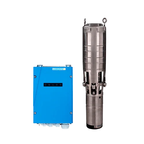 Bomba Solar Sumergible Lorentz PS2-1800 C-SJ17-2 26m³/h 16m centrífuga con controlador