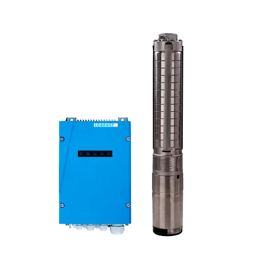 Bomba Solar Sumergible Lorentz PS2-1800 C-SJ5-12 7,6m³/h 70m centrífuga con controlador