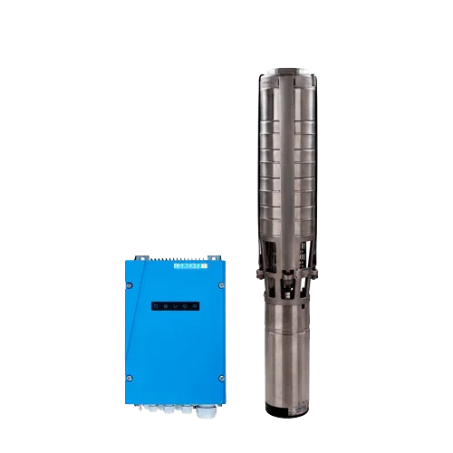 Bomba Solar Sumergible Lorentz PS2-4000 C-SJ17-4 26m³/h 45m Centrífuga con Controlador