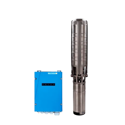 Bomba Solar Sumergible Lorentz PS2-4000 C-SJ17-4 26m³/h 45m Centrífuga con Controlador