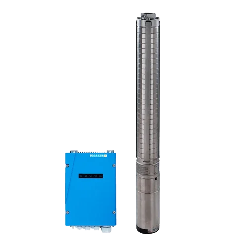 Bomba Solar Sumergible Lorentz PS2-4000 C-SJ5-25 7,0m³/h 140m Centrífuga con Controlador